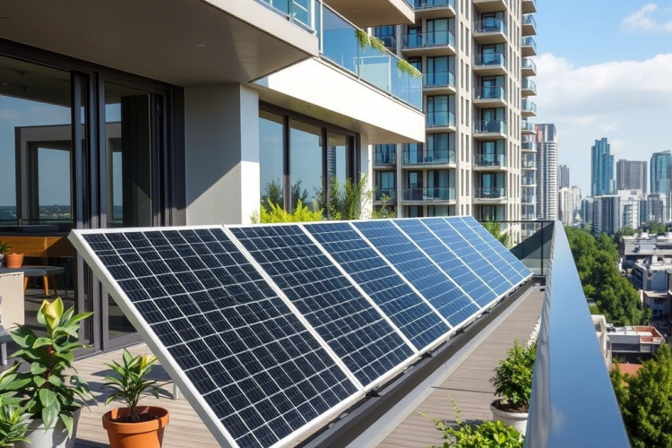 Солнечные панели на балконе в Германии: Балконная электростанция и субсидии 2025